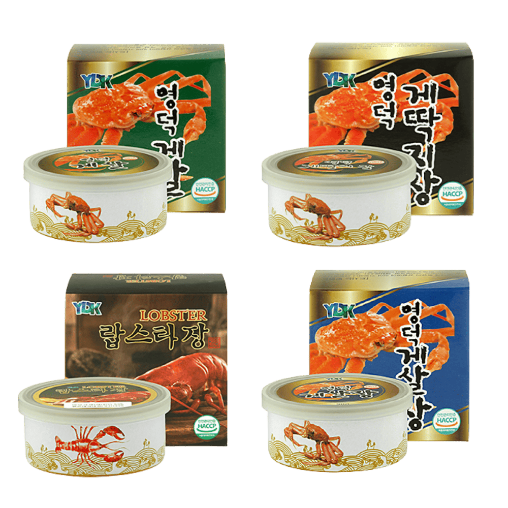 4 PRODUCTS FROM YEONGDEOK SNOW CRAB
