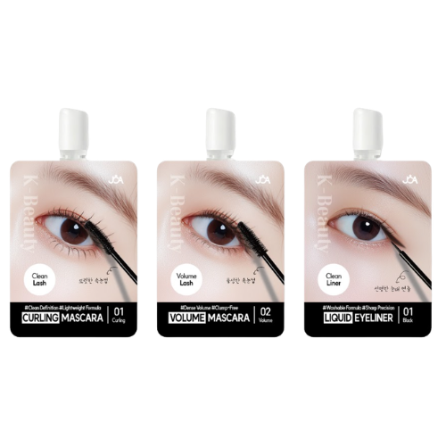 MASCARA (2 SKU), EYELINER (1 SKU)